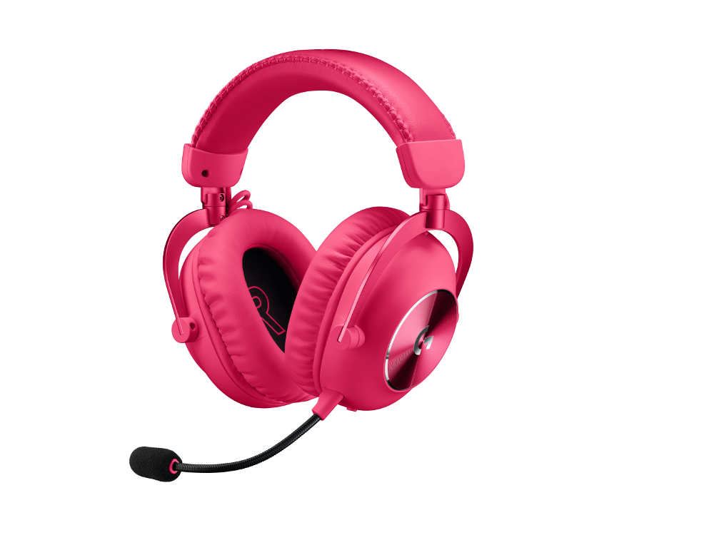 Slušalice LOGITECH G PRO X2 LIGHTSPEED Gaming Headset Over-Ear Magenta (bežične i žične)-3
