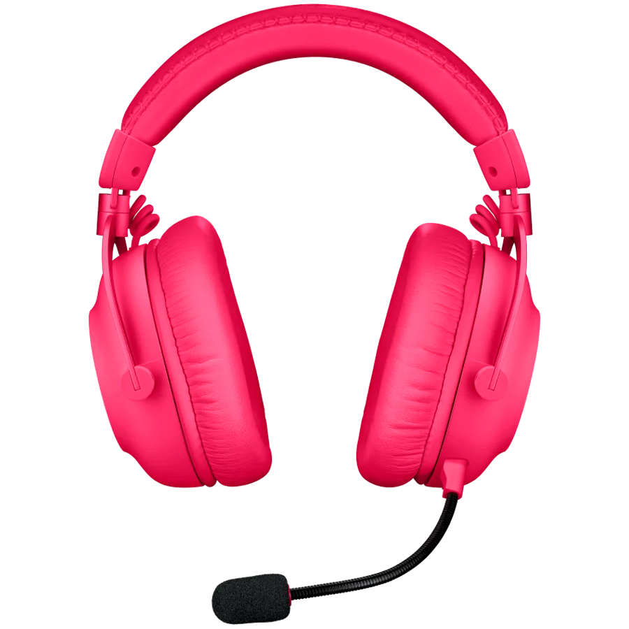 Slušalice LOGITECH G PRO X2 LIGHTSPEED Gaming Headset Over-Ear Magenta (bežične i žične)