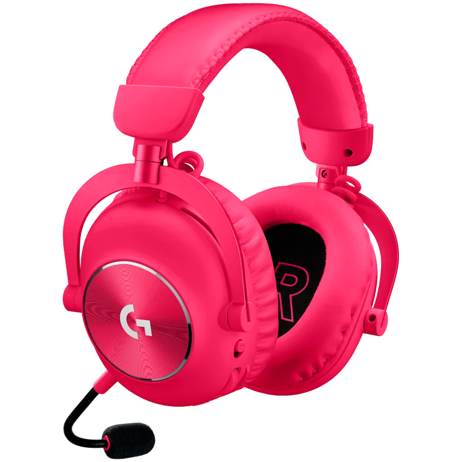 Slušalice LOGITECH G PRO X2 LIGHTSPEED Gaming Headset Over-Ear Magenta (bežične i žične)-2