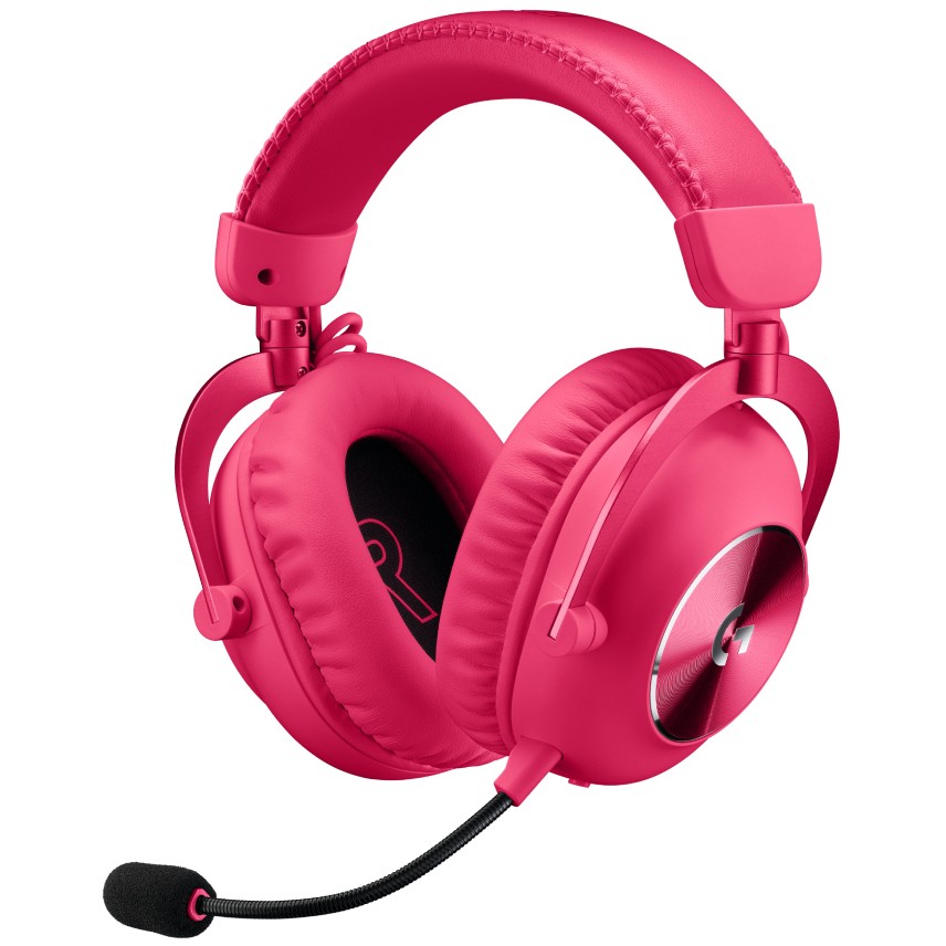Slušalice LOGITECH G PRO X2 LIGHTSPEED Gaming Headset Over-Ear Magenta (bežične i žične)-6