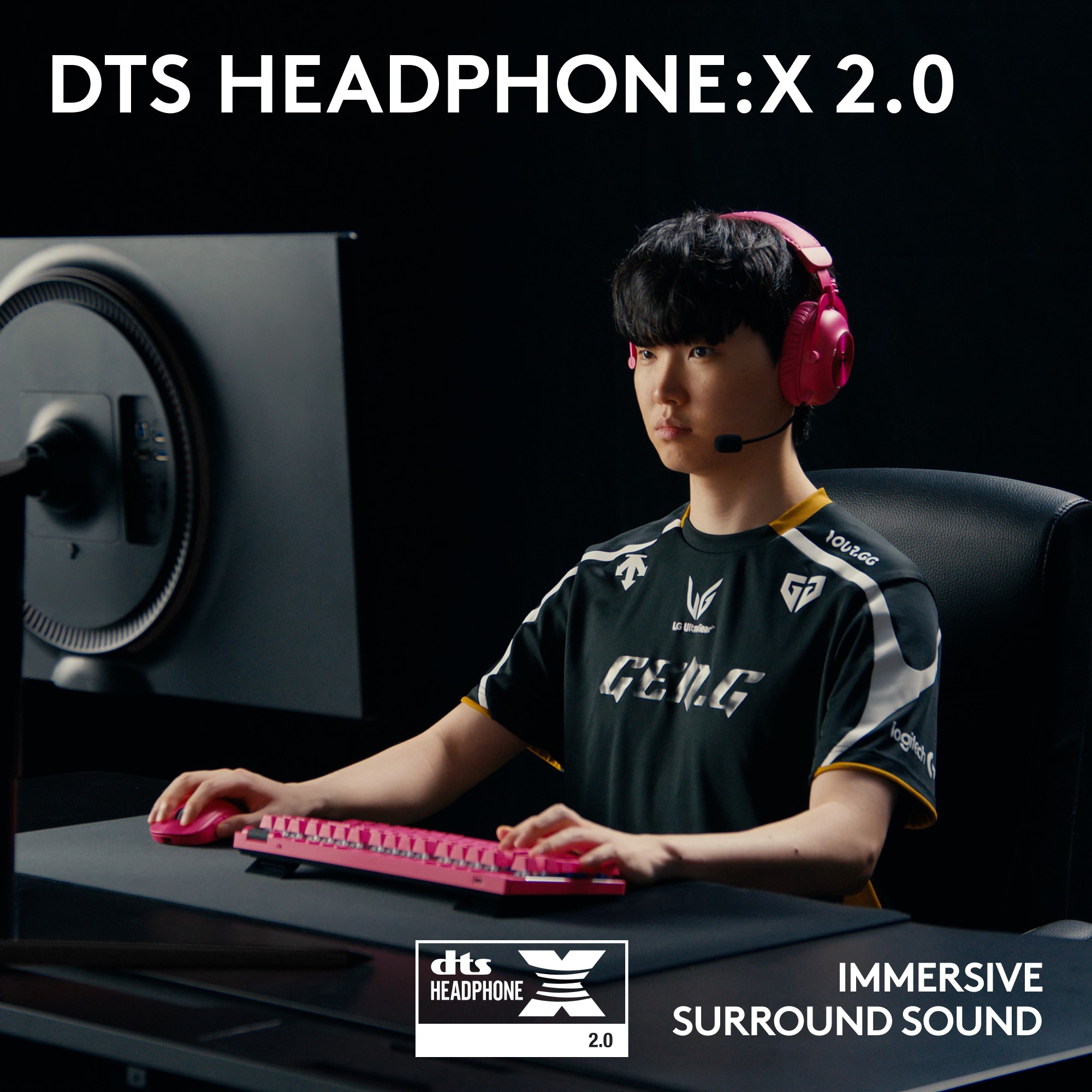 Slušalice LOGITECH G PRO X2 LIGHTSPEED Gaming Headset Over-Ear Magenta (bežične i žične)-8