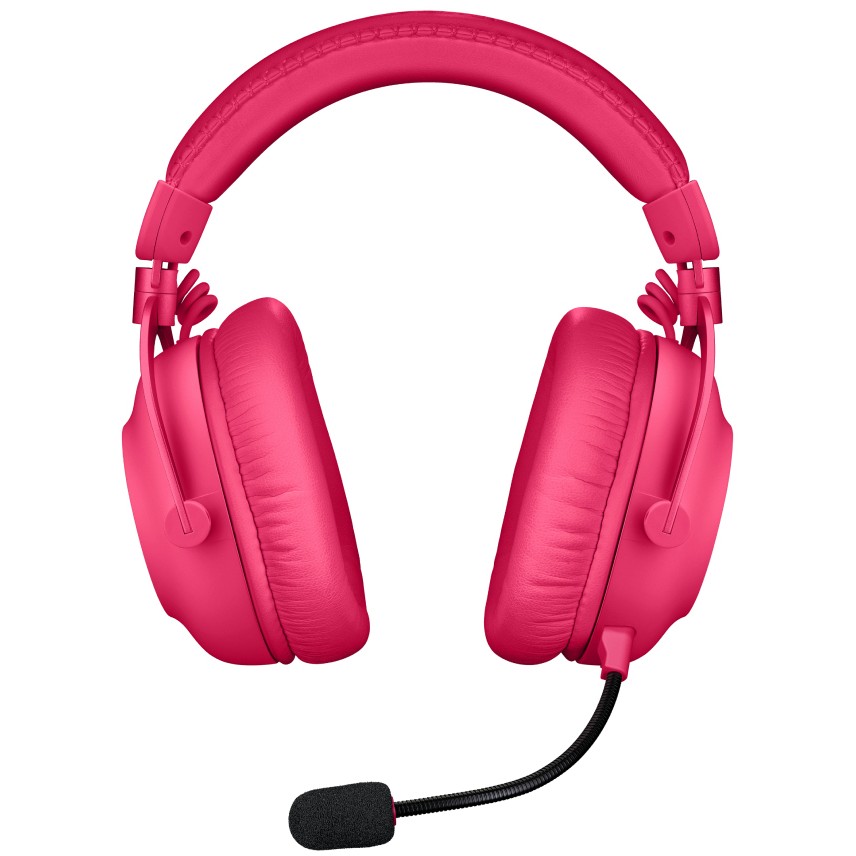 Slušalice LOGITECH G PRO X2 LIGHTSPEED Gaming Headset Over-Ear Magenta (bežične i žične)-15