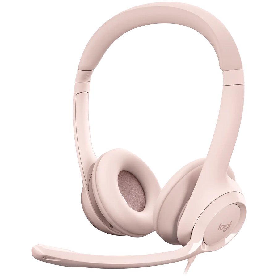 Slušalice LOGITECH H390 Corded Headset ROSE - USB