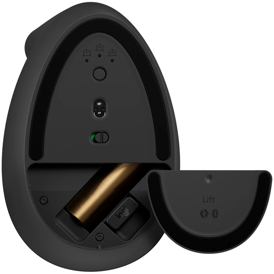 Miš LOGITECH Lift Left Vertical Ergonomic - GRAFIT / crna - 2.4GHZ/BT - EMEA - ON+OFFLINE,B2C,LEFT-6