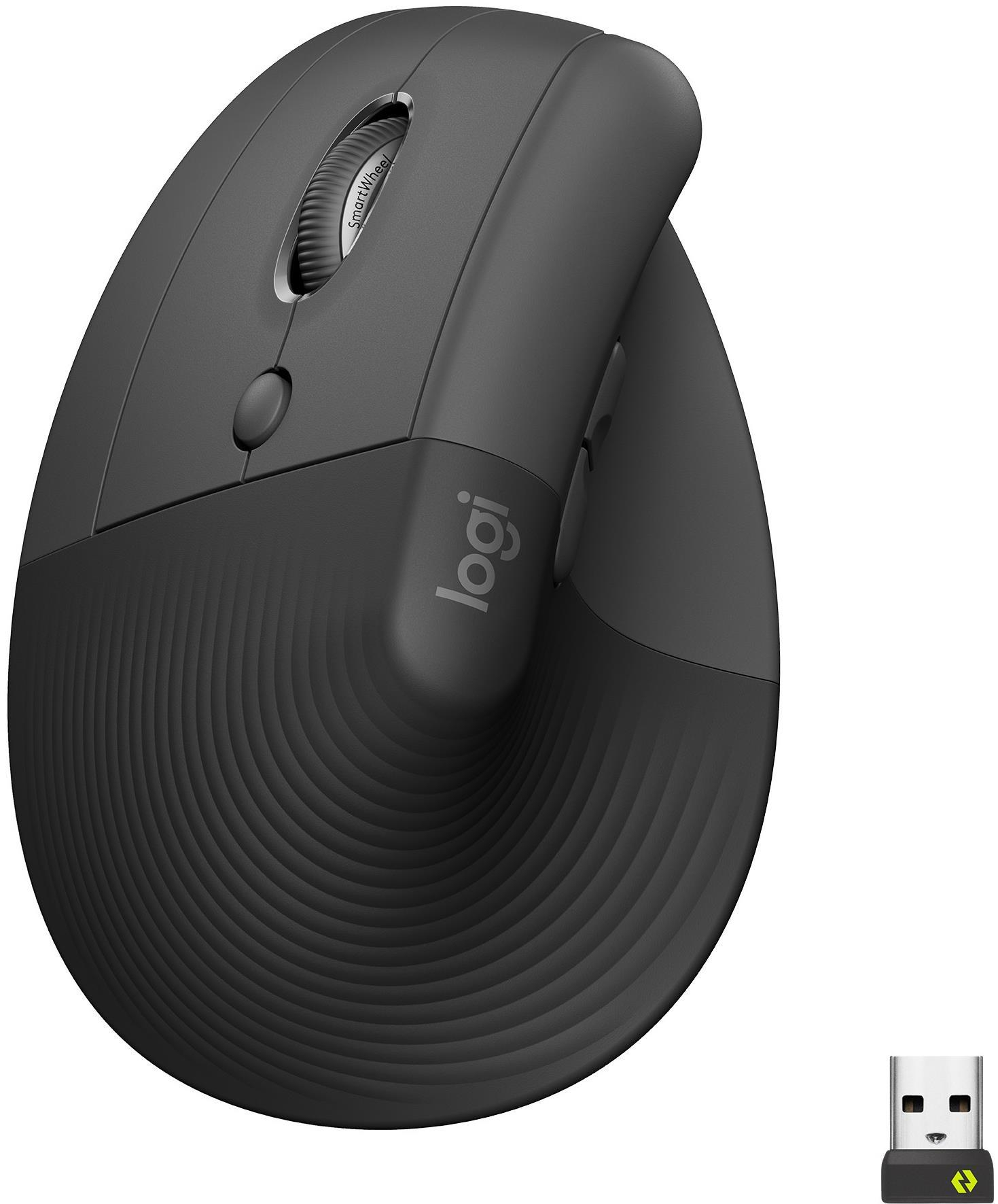 Miš LOGITECH Lift Left Vertical Ergonomic - GRAFIT / crna - 2.4GHZ/BT - EMEA - ON+OFFLINE,B2C,LEFT-7