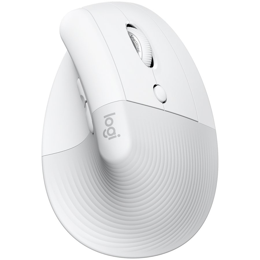 Miš LOGITECH Lift Vertical Ergonomic Mouse bijela/svijetlo siva boja-0