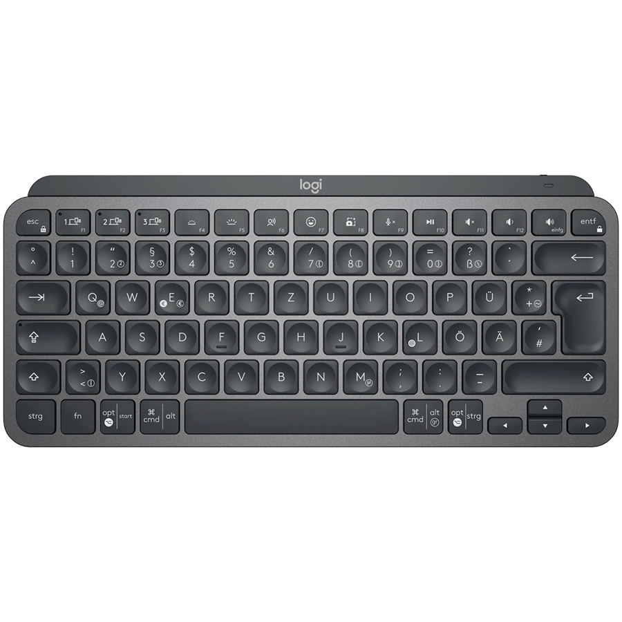 Tipkovnica LOGITECH MX Keys Mini (bežična, Bluetooth, pozadinsko osvjetljenje, non-HR tipkovnica, grafitno siva boja)-0