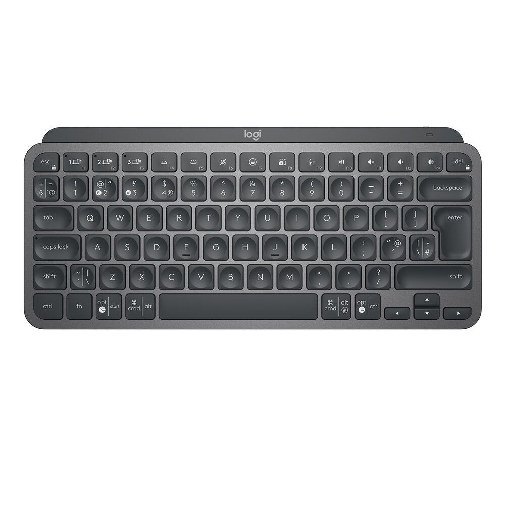 Tipkovnica LOGITECH MX Keys Mini (bežična, Bluetooth, pozadinsko osvjetljenje, non-HR tipkovnica, grafitno siva boja)-6