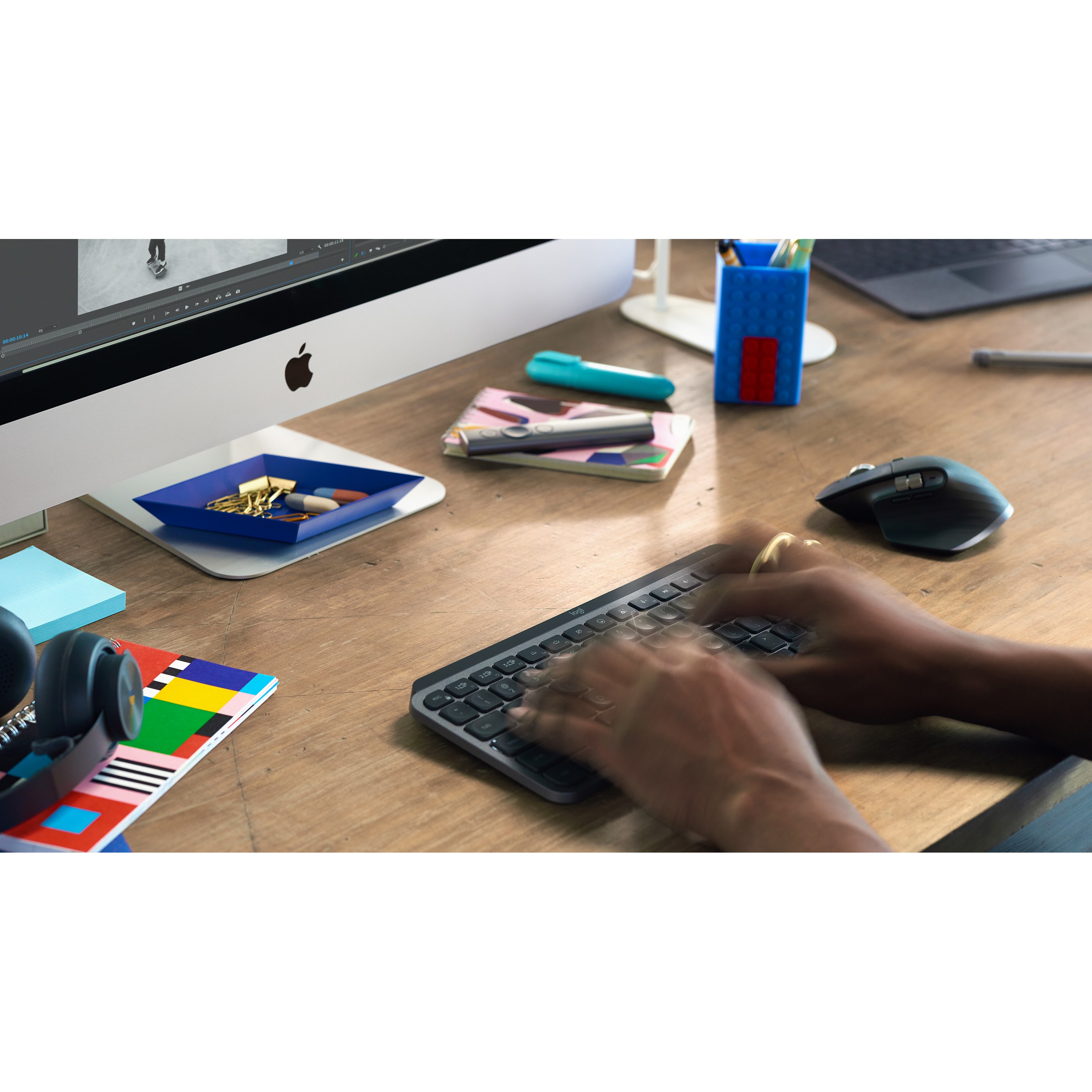Tipkovnica LOGITECH MX Keys Mini (bežična, Bluetooth, pozadinsko osvjetljenje, non-HR tipkovnica, grafitno siva boja)-18