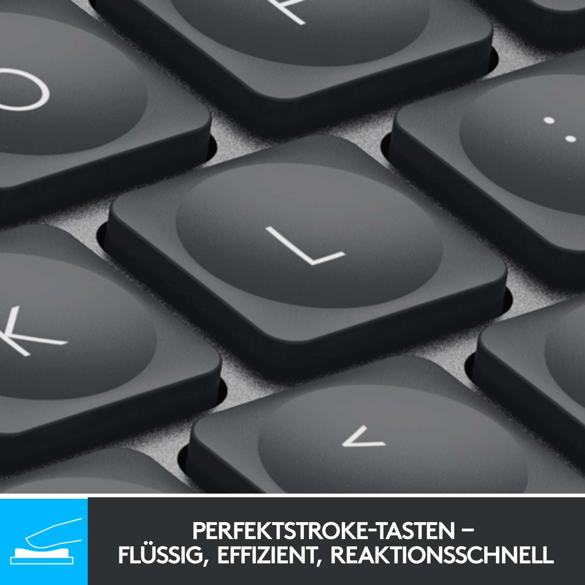 Tipkovnica LOGITECH MX Keys Mini (bežična, Bluetooth, pozadinsko osvjetljenje, non-HR tipkovnica, grafitno siva boja)-20