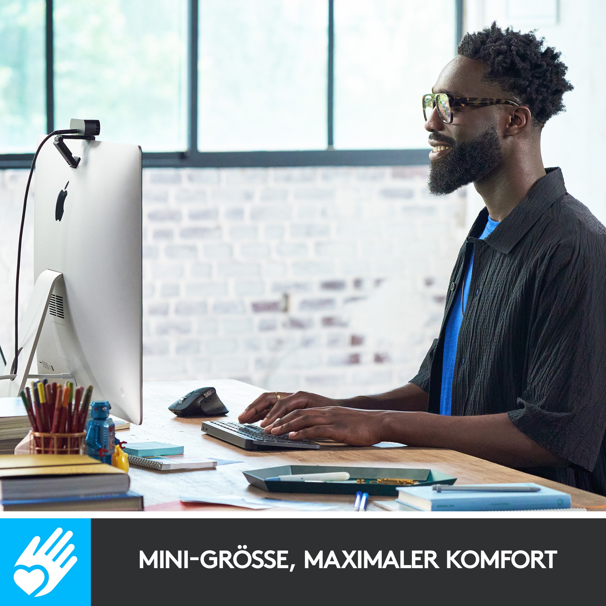 Tipkovnica LOGITECH MX Keys Mini (bežična, Bluetooth, pozadinsko osvjetljenje, non-HR tipkovnica, grafitno siva boja)-21