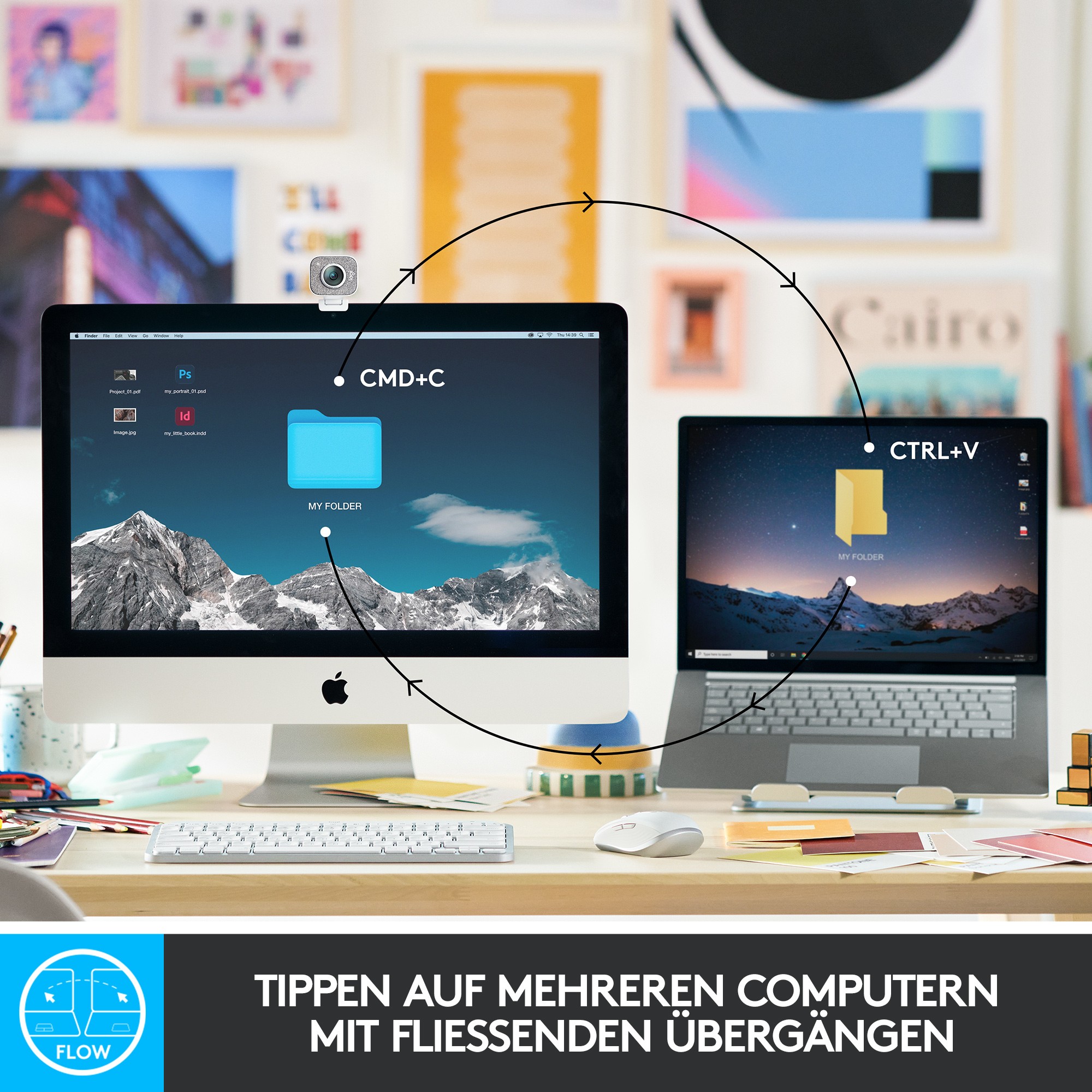 Tipkovnica LOGITECH MX Keys Mini (bežična, Bluetooth, pozadinsko osvjetljenje, non-HR tipkovnica, grafitno siva boja)-23
