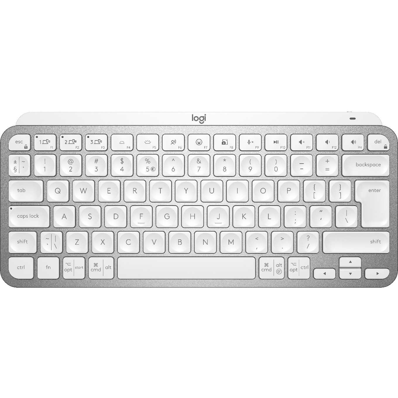 Tipkovnica LOGITECH MX Keys Mini (bijela, SLO gosp.)-9