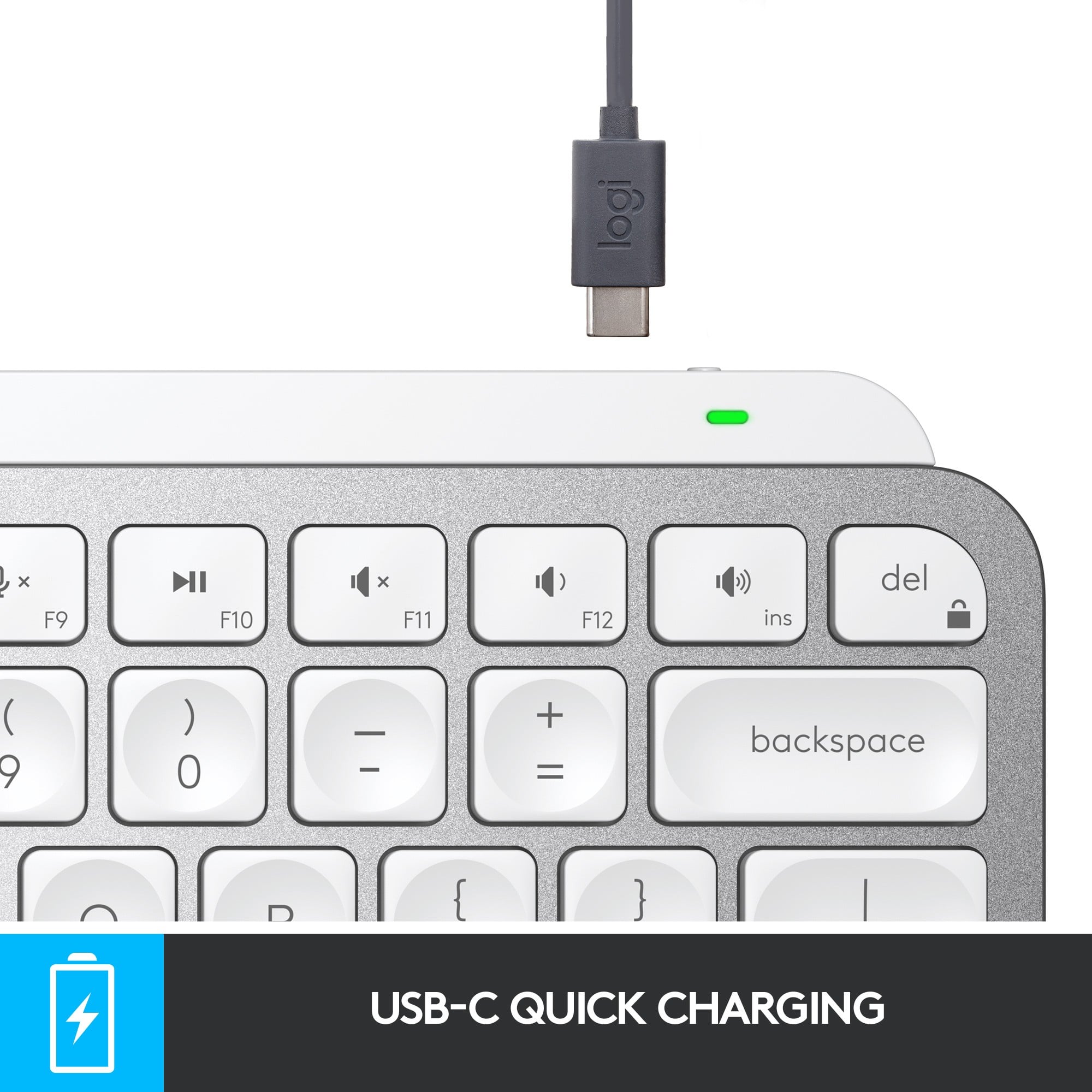 Tipkovnica LOGITECH MX Keys Mini (bijela, SLO gosp.)-13