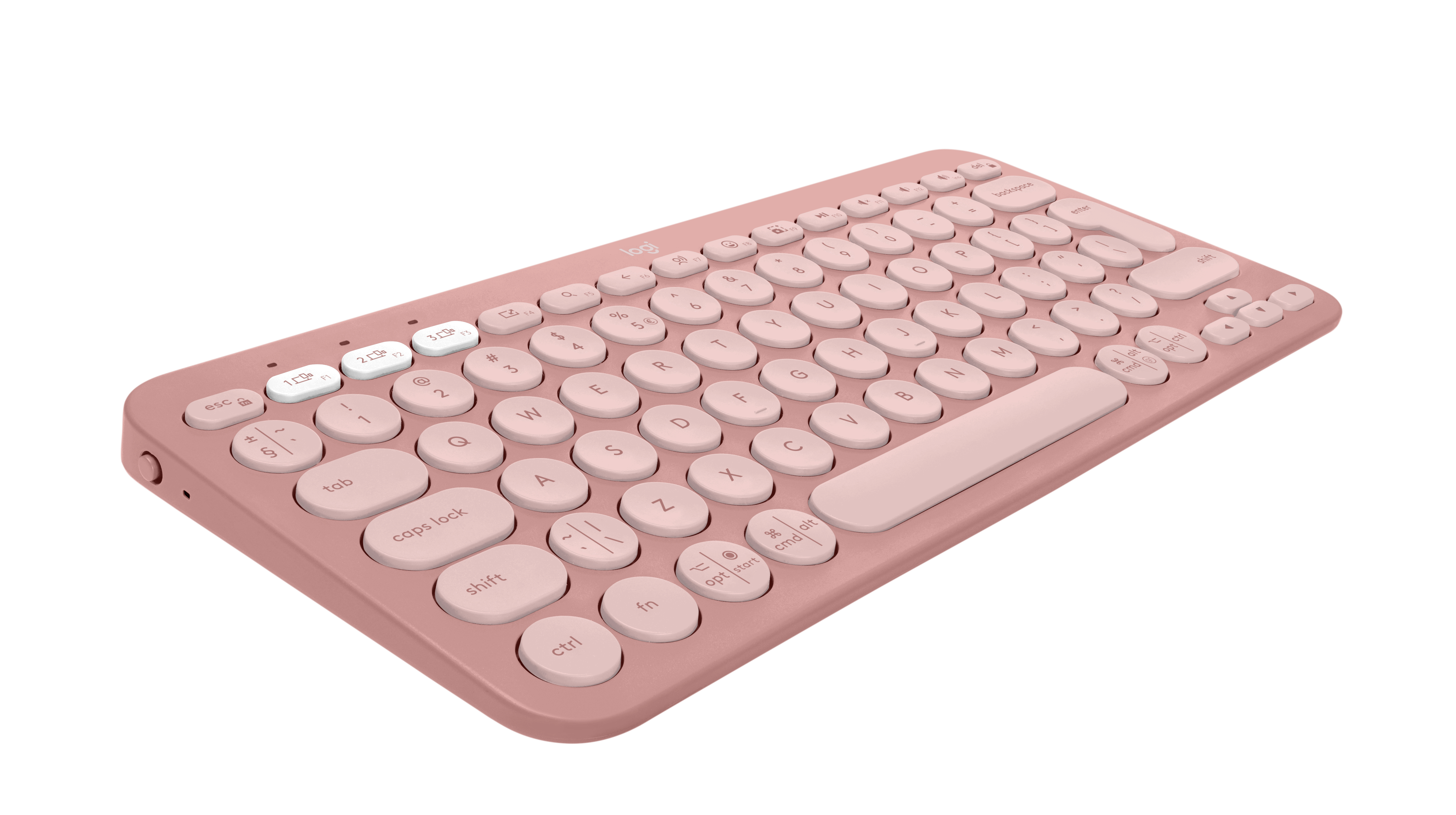Tipkovnica LOGITECH K380S Multi-Device Bluetooth - TONAL ROSE - US INTL-5