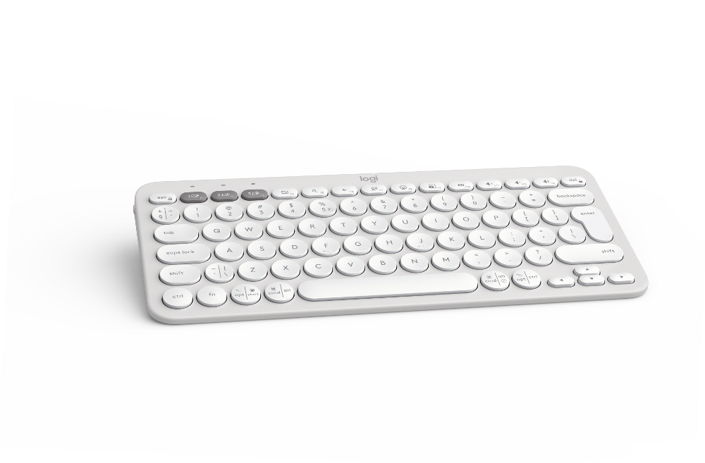 Bežična tipkovnica LOGITECH Pebble Keys 2 K380s Multi-Device, bijela-6