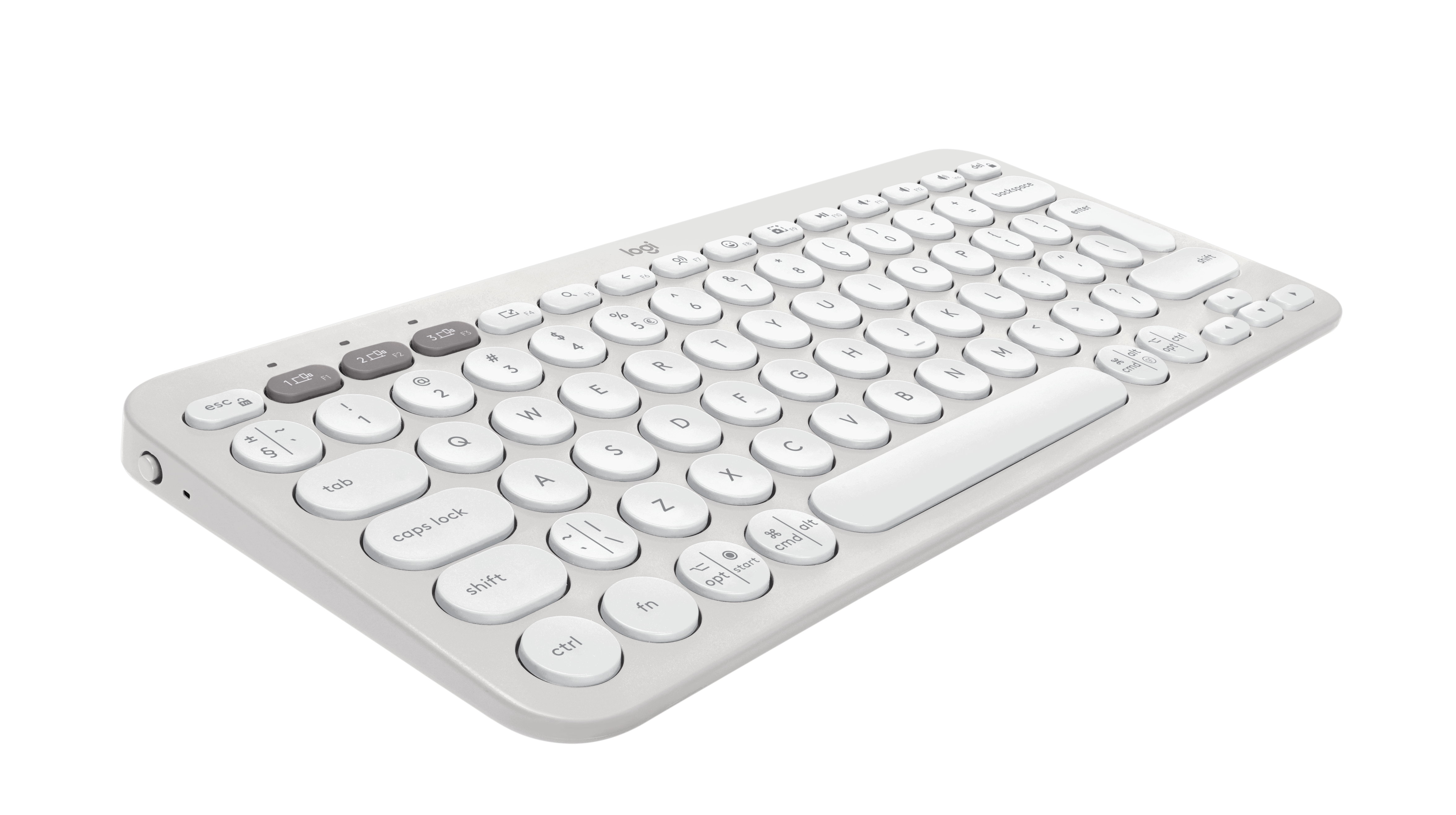 Bežična tipkovnica LOGITECH Pebble Keys 2 K380s Multi-Device, bijela-10