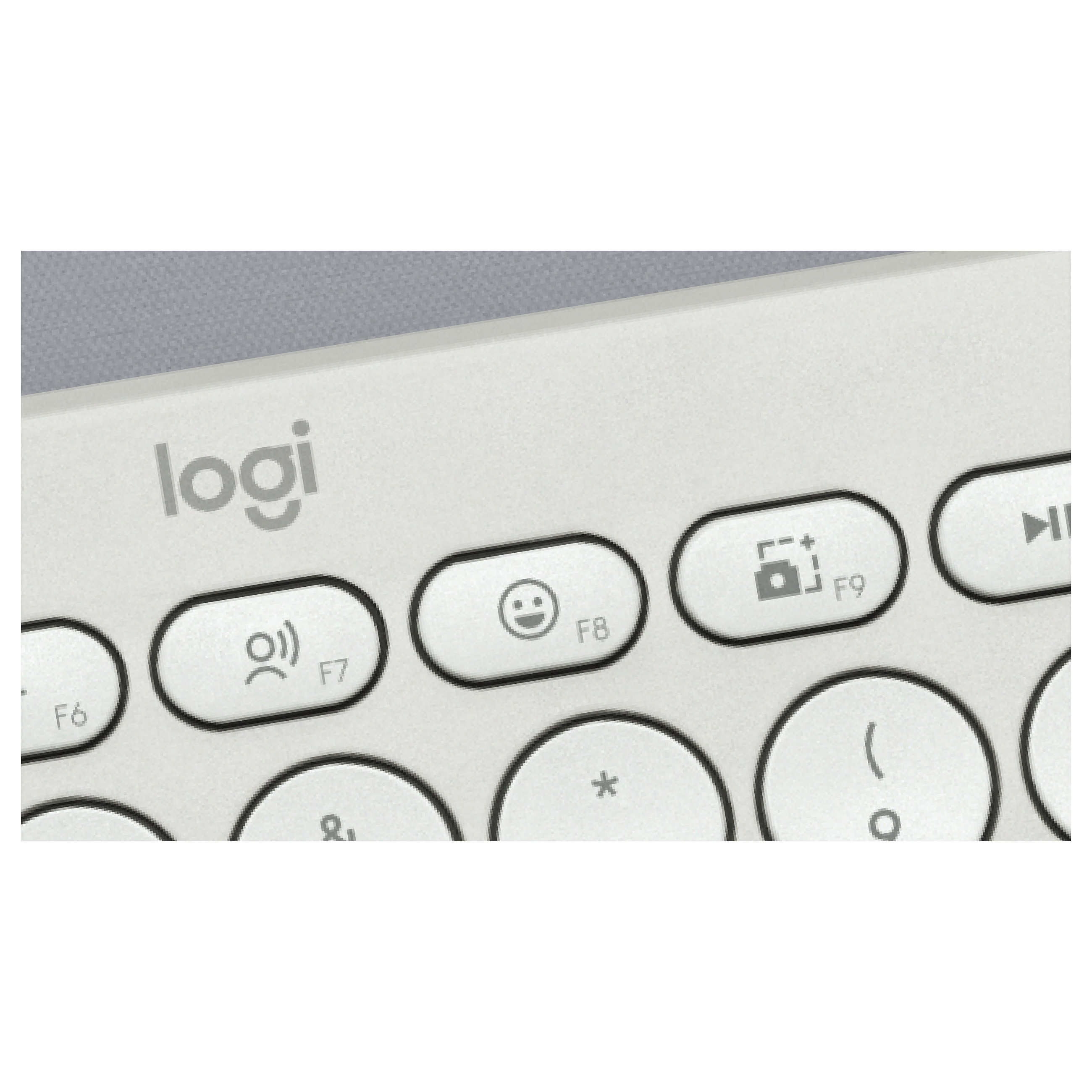 Bežična tipkovnica LOGITECH Pebble Keys 2 K380s Multi-Device, bijela-19