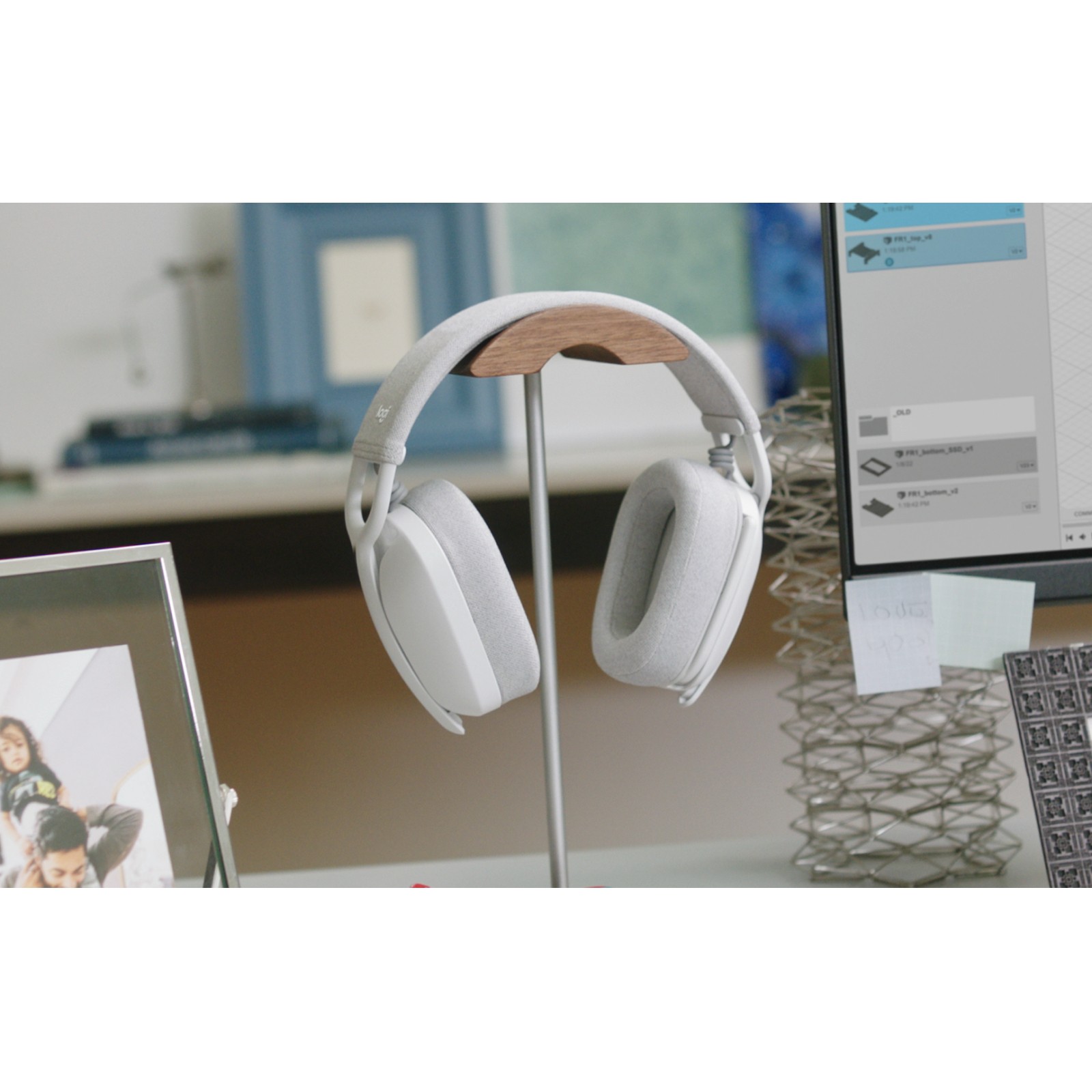 LOGITECH ZONE VIBE 100 - OFF WHITE M/N:A00167 - BT- WW - STANDALONE-6