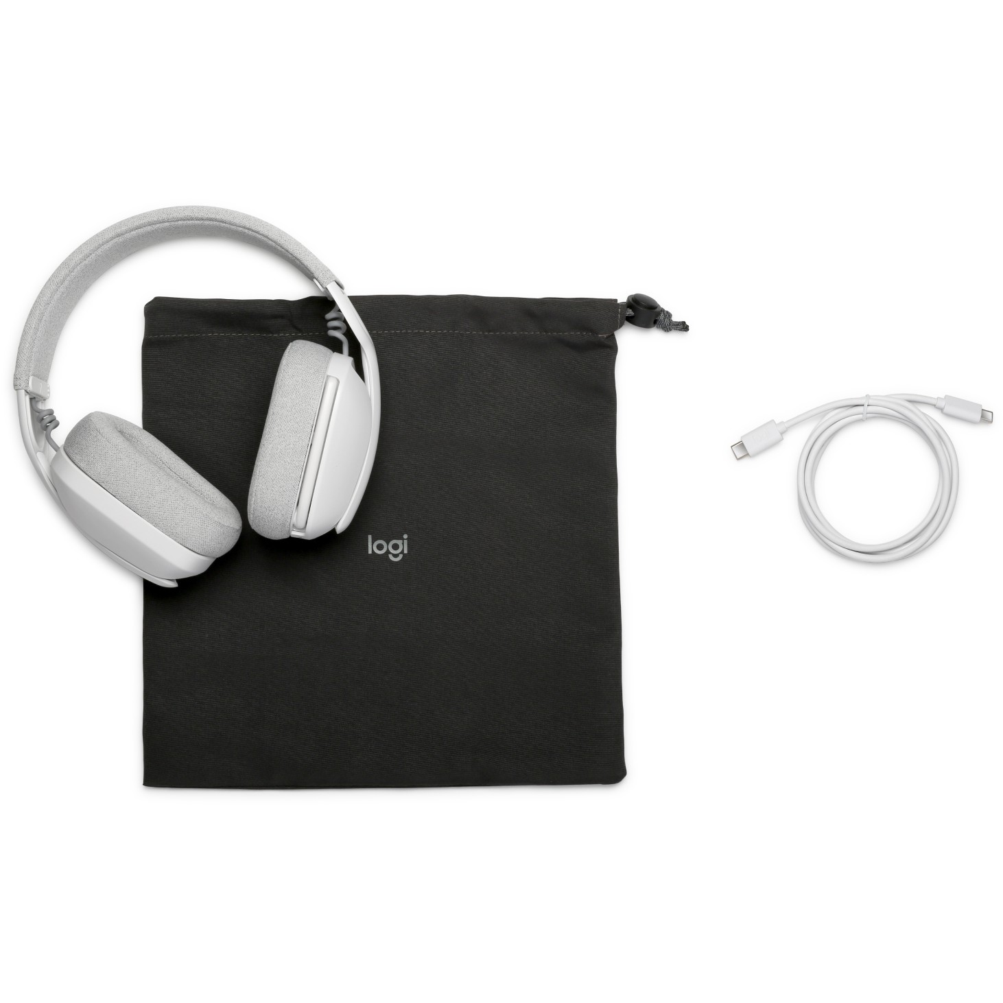 LOGITECH ZONE VIBE 100 - OFF WHITE M/N:A00167 - BT- WW - STANDALONE-9