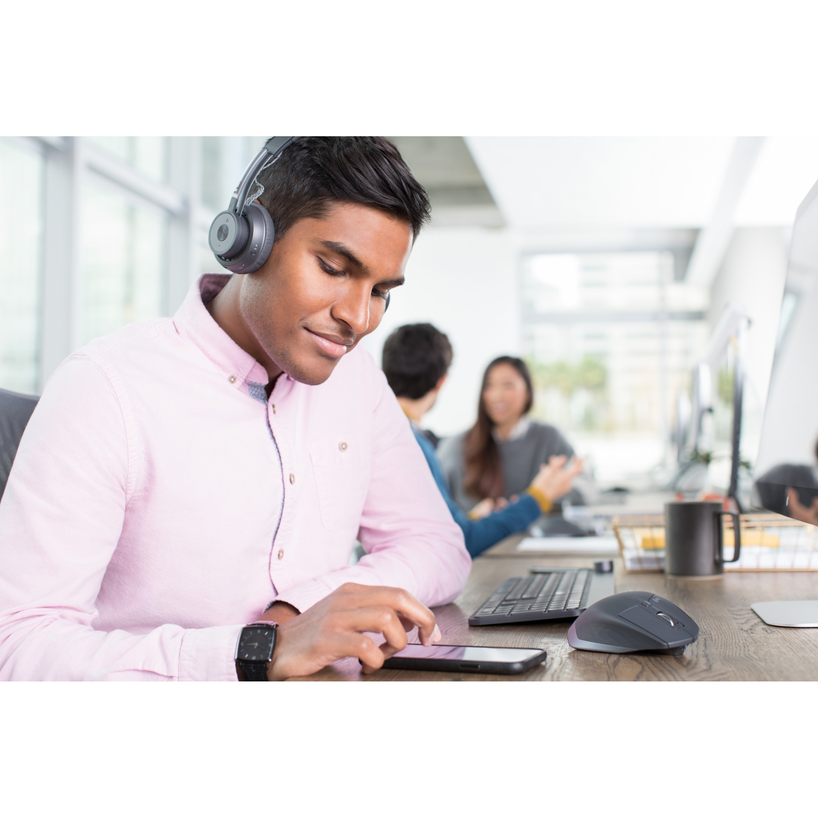 Slušalice LOGITECH Zone Wireless Headset UC - WW (on-ear, bežične)-12