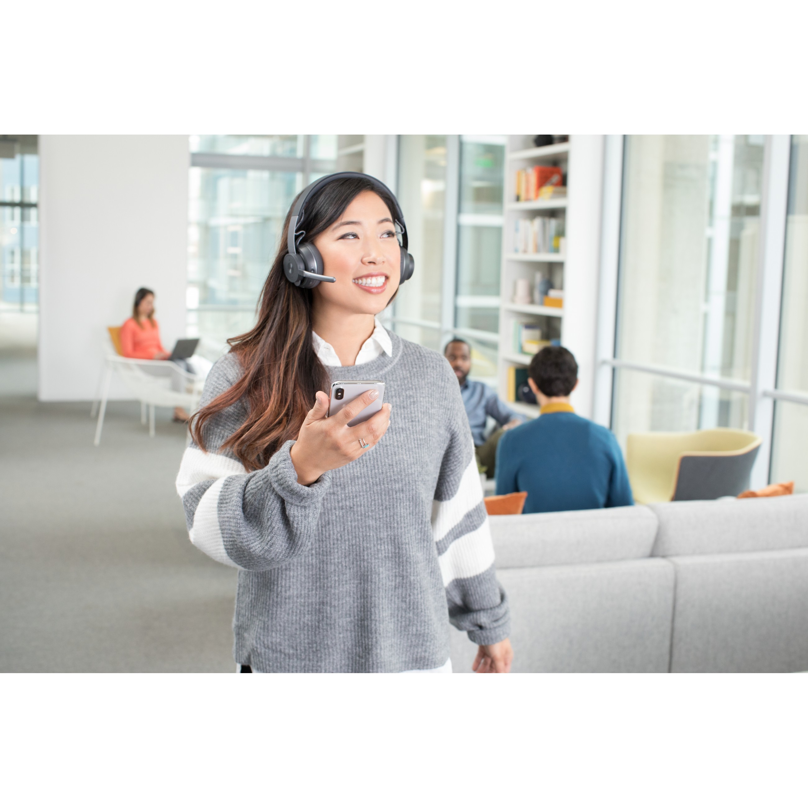 Slušalice LOGITECH Zone Wireless Headset UC - WW (on-ear, bežične)-22
