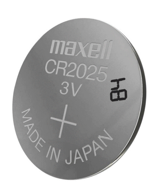 Maxell lit. dugm. baterija CR2025,5kom, blister-1