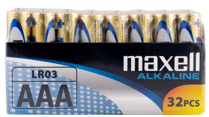 Baterija MAXELL LR-3/AAA, 32 kom, shrink-1