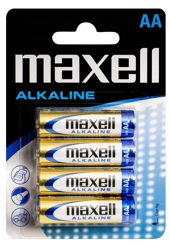 Baterija MAXELL LR-6/AA,4kom, blister-1
