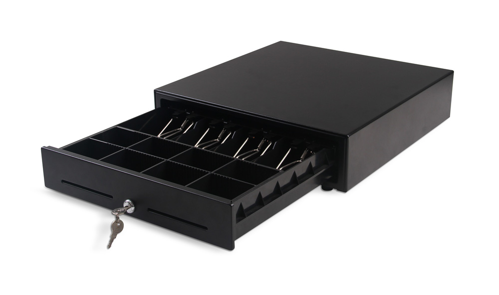 MicroPOS ladica za novac 24V KR-410 5N8K crna