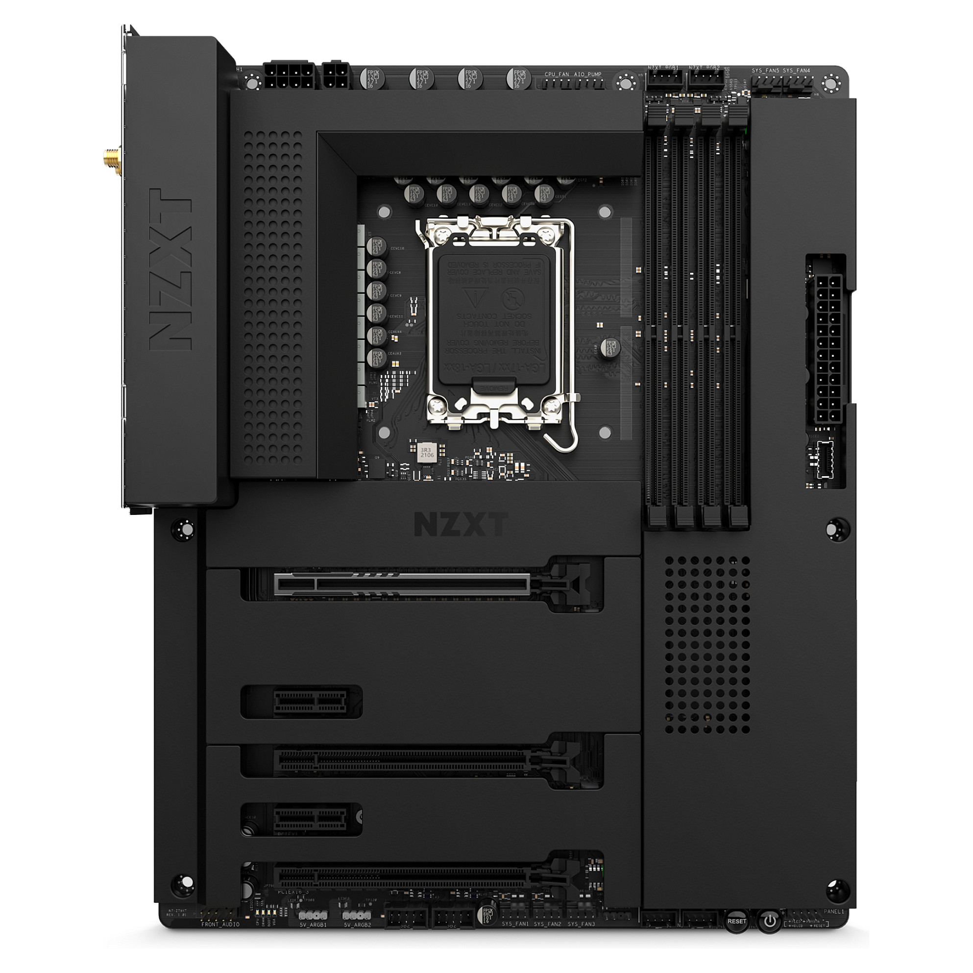 MBO NZXT N7 Z790 (intel® socket lga1700, dvokanalna, max. kapacitet memorije 128GB, 1 pci-e 5.0 x16, 1 pci-e 4.0 x4, 1 pci-e 3.0 x4, 4 x sata 6gb/s, 1 x usb 3.2 gen 2 (type-c), 1 x hdmi™ 2.0, 1 x wifi 6e, 1 x bluetooth 5.2)-2