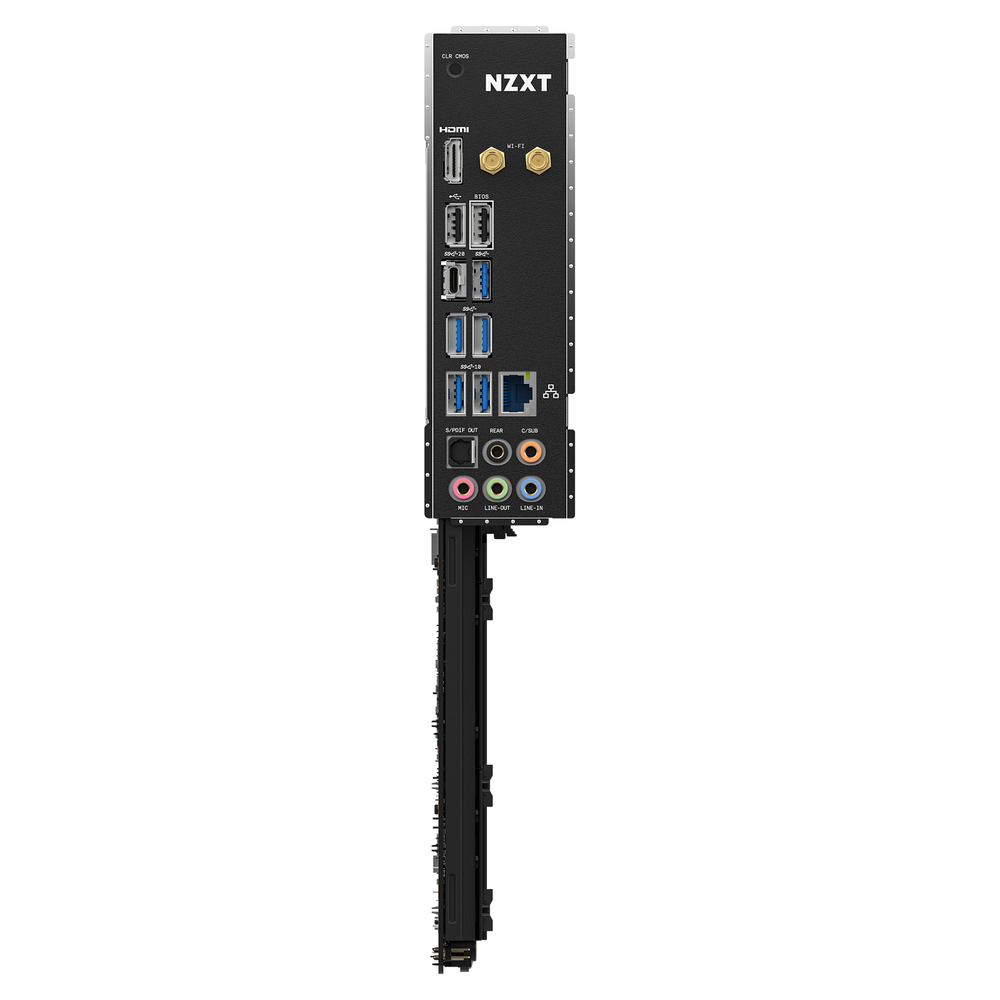 MBO NZXT N7 Z790 (intel® socket lga1700, dvokanalna, max. kapacitet memorije 128GB, 1 pci-e 5.0 x16, 1 pci-e 4.0 x4, 1 pci-e 3.0 x4, 4 x sata 6gb/s, 1 x usb 3.2 gen 2 (type-c), 1 x hdmi™ 2.0, 1 x wifi 6e, 1 x bluetooth 5.2)-4