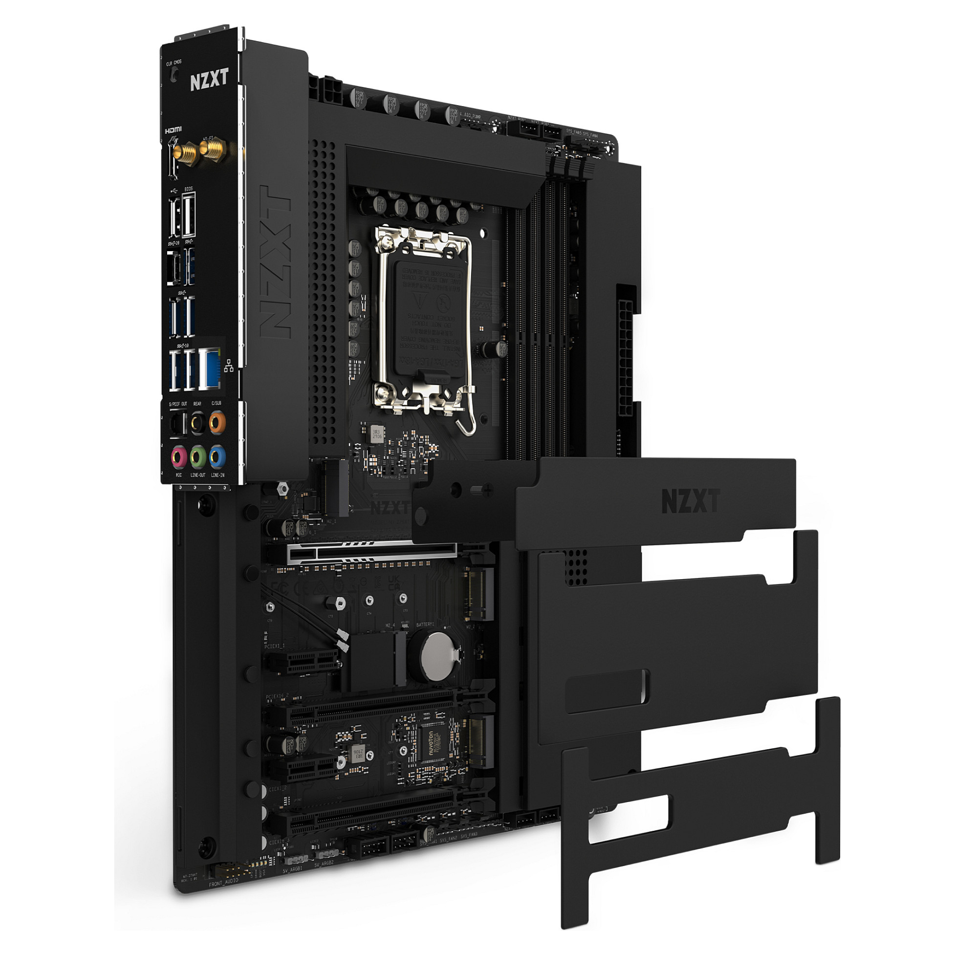 MBO NZXT N7 Z790 (intel® socket lga1700, dvokanalna, max. kapacitet memorije 128GB, 1 pci-e 5.0 x16, 1 pci-e 4.0 x4, 1 pci-e 3.0 x4, 4 x sata 6gb/s, 1 x usb 3.2 gen 2 (type-c), 1 x hdmi™ 2.0, 1 x wifi 6e, 1 x bluetooth 5.2)-5