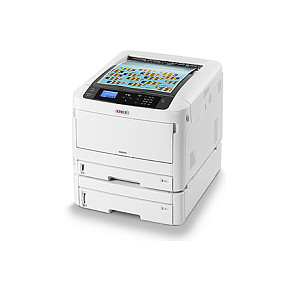Printer OKI C824dn (digitalna 4 LED elektrografska metododa ispisa, automatski obostrani ispis, brzina ispisa A4 26ppm, A3 14ppm, rezolucija 600 x 600 dpi, memorija 1GB, sučelje USB 2.0, Wireless LAN opcionalno)-2