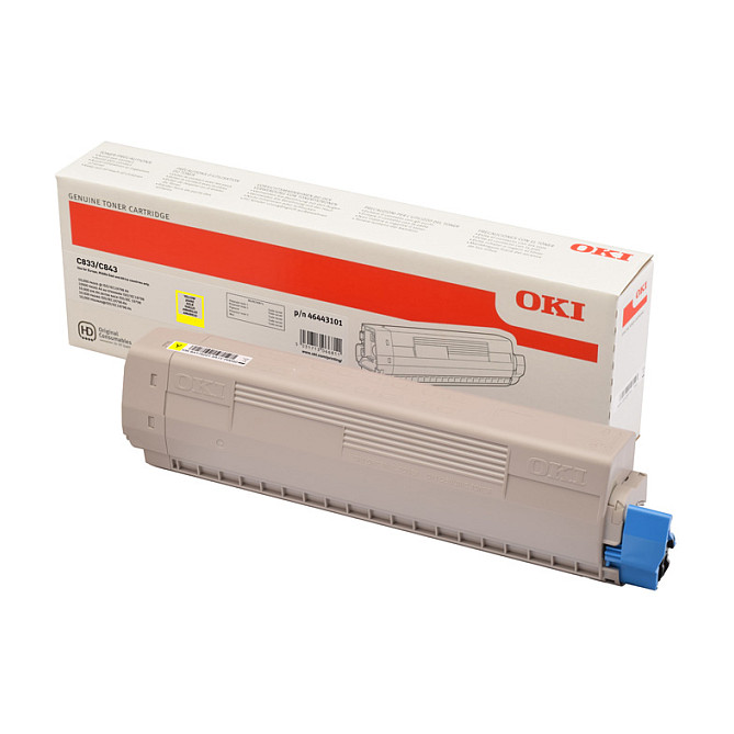 Toner OKI za C833/843 žuti, 10k-1