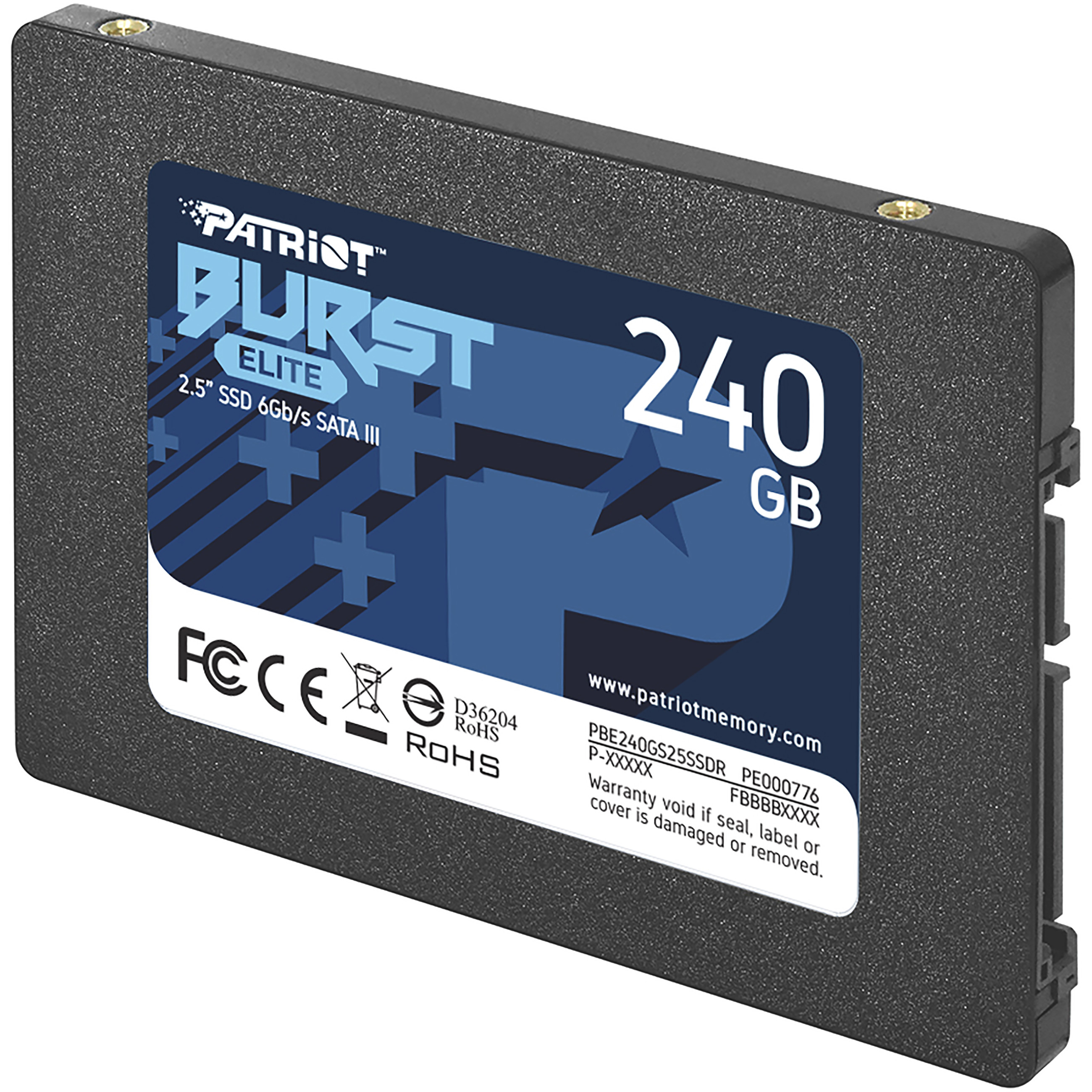 SSD disk Patriot Burst Elite R450/W320, 240GB, 7mm,2.5"-7