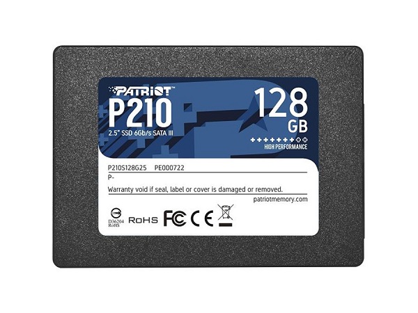 Patriot SSD P210 R520/W430, 128GB, 7mm, 2.5"-0