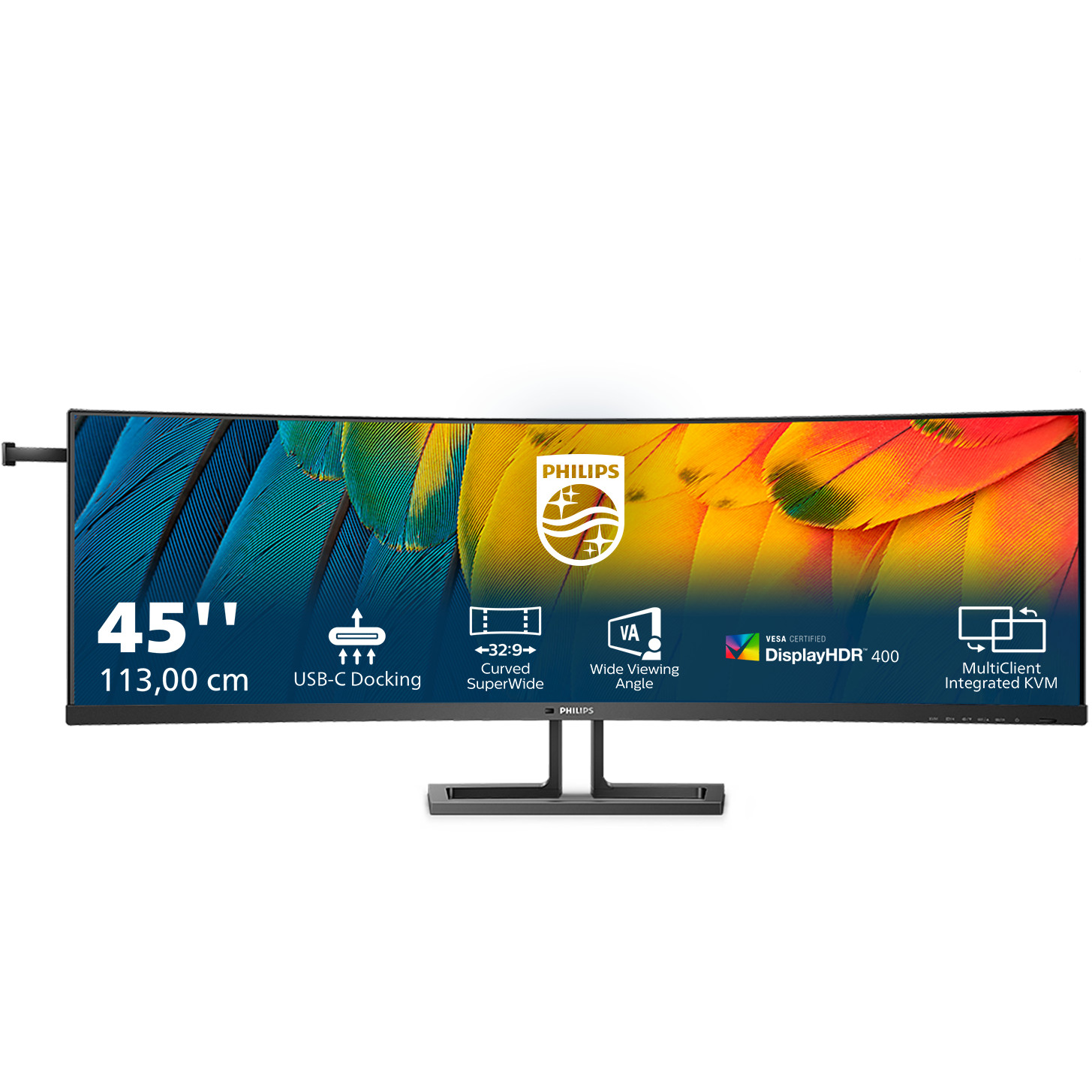 Monitor PHILIPS 45B1U6900C 44,5" 5K2K 2xHDMI DP 100W-11