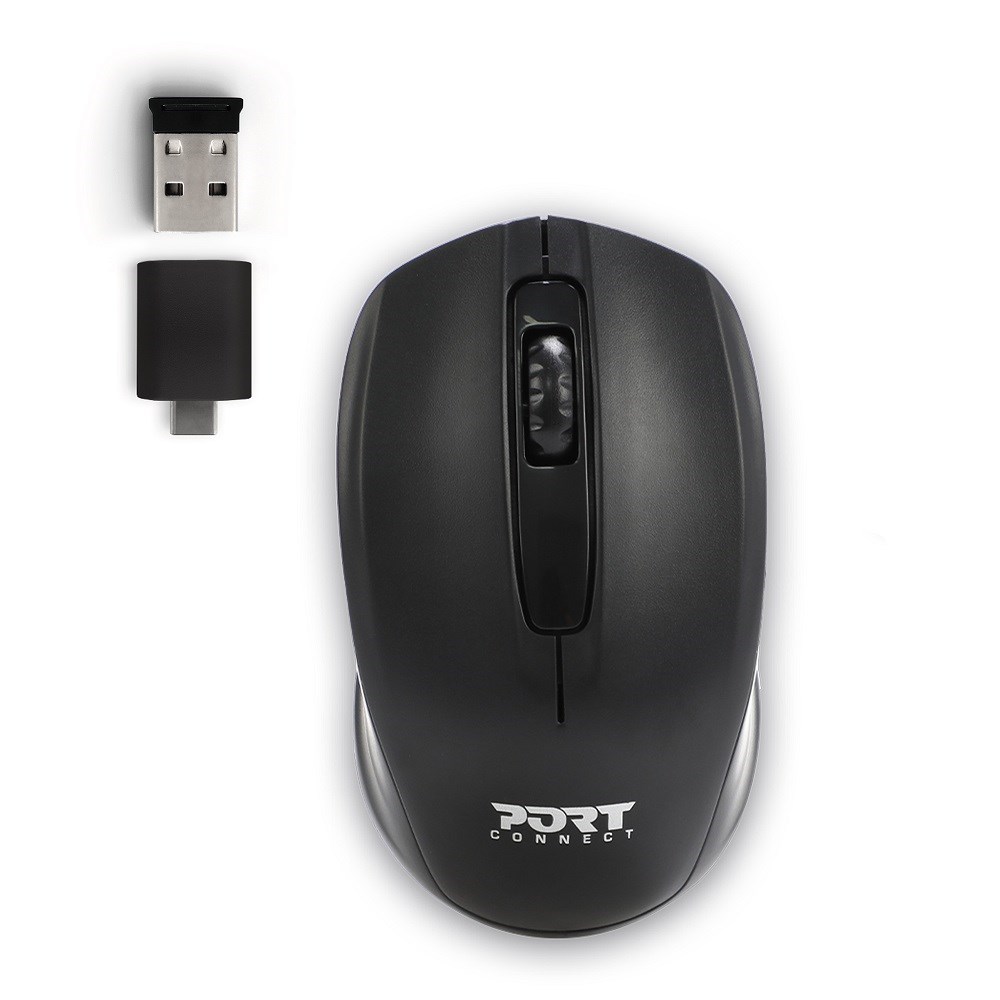 Port premium pack torba 15,6" + bežični miš crna-1