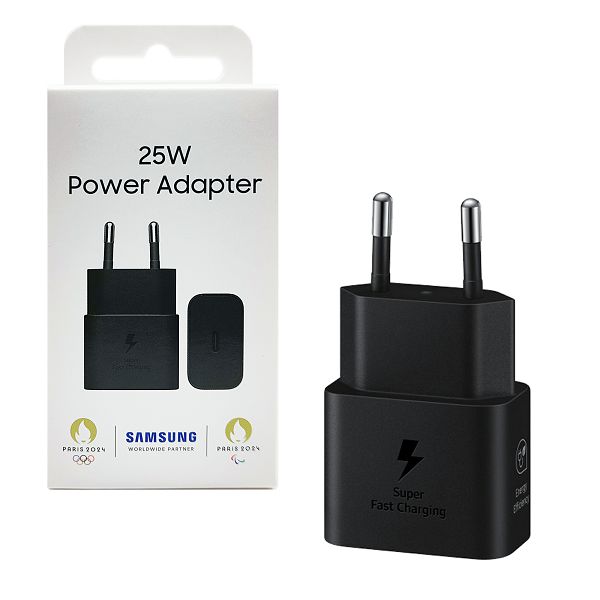 SAMSUNG KUĆNI PUNJAČ EP-T2510NBEGEU PD 25W,crni-1