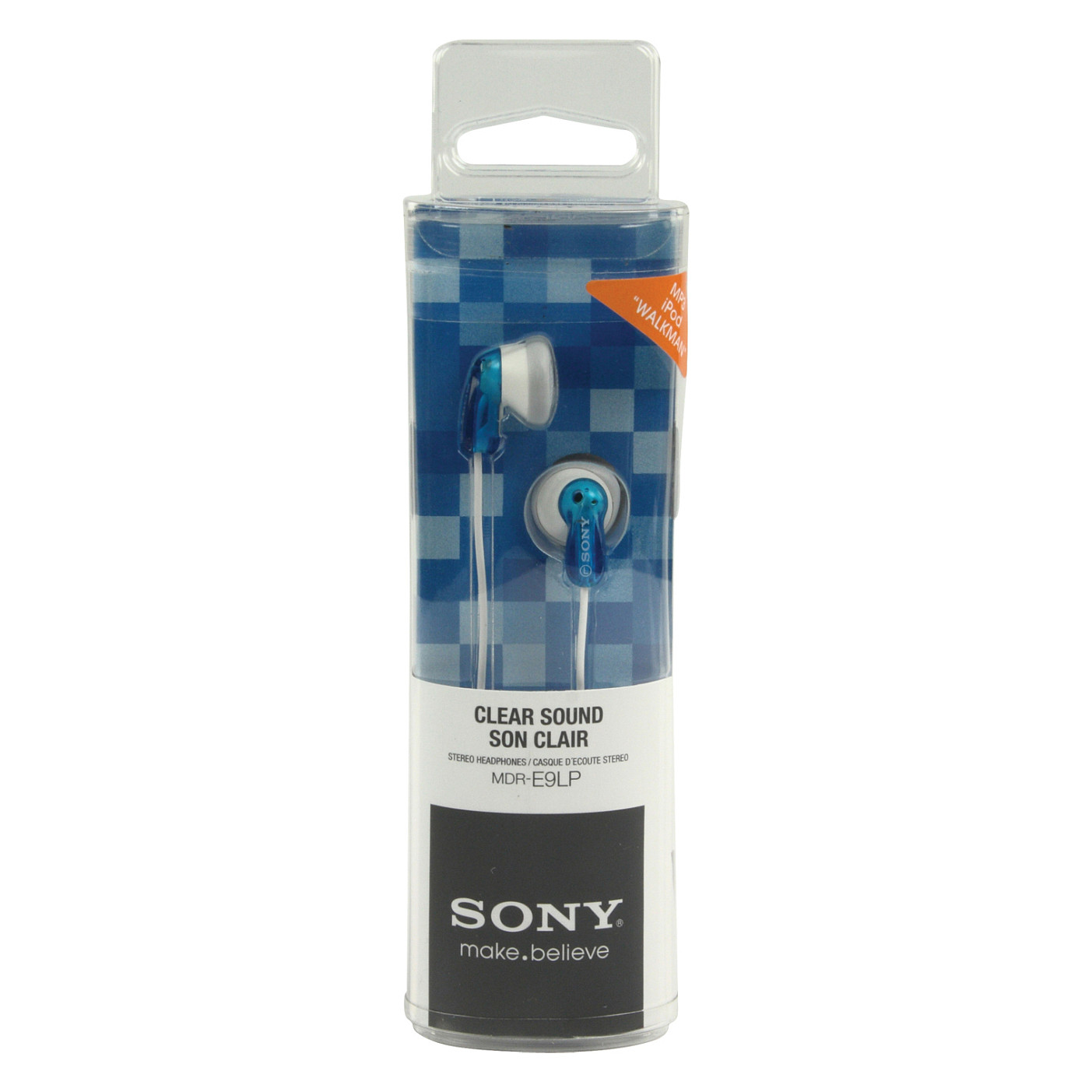 Žične slušalice SONY MDR-E9LP (In-ear, 13.5 mm, 1.2 m kabel, plava boja)-5