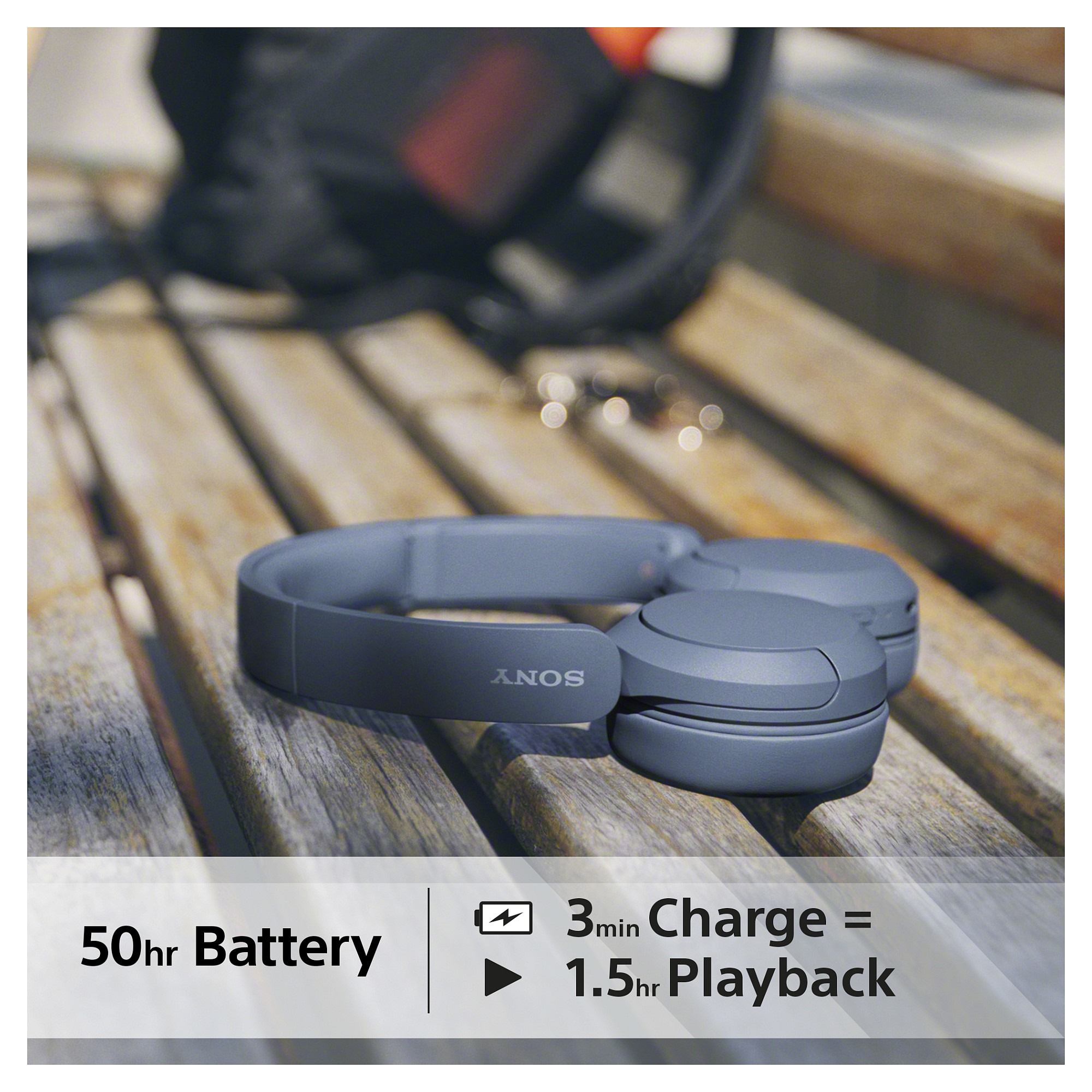 Slušalice SONY WH-CH520 On-Ear plave (bežične, Bluetooth)-8