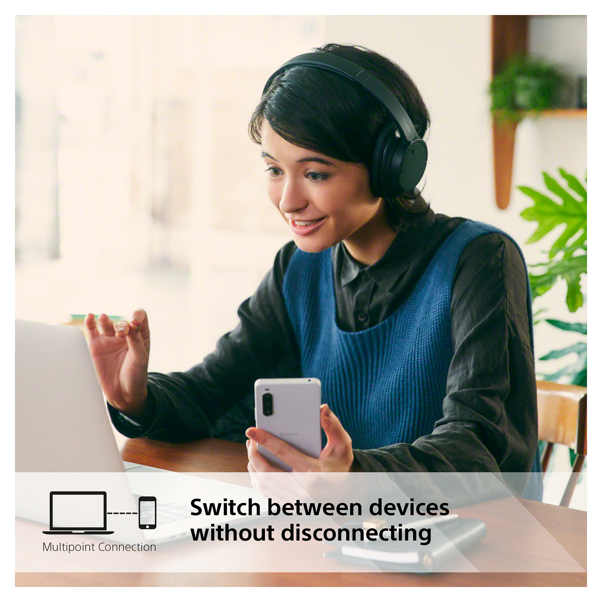 Slušalice SONY WH-CH720N, bežične crne-11