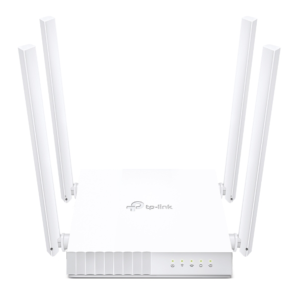 AC750 Wireless Dual Band Router, 433 at 5 GHz +300 Mbps at 2.4 GHz, 802.11ac/a/b/g/n, 1 port WAN 10/100 Mbps + 4 ports LAN 10/100 Mbps, 3 fixed antennas, L2TP Russia/PPTP Russia/PPPoE Russia support,-2