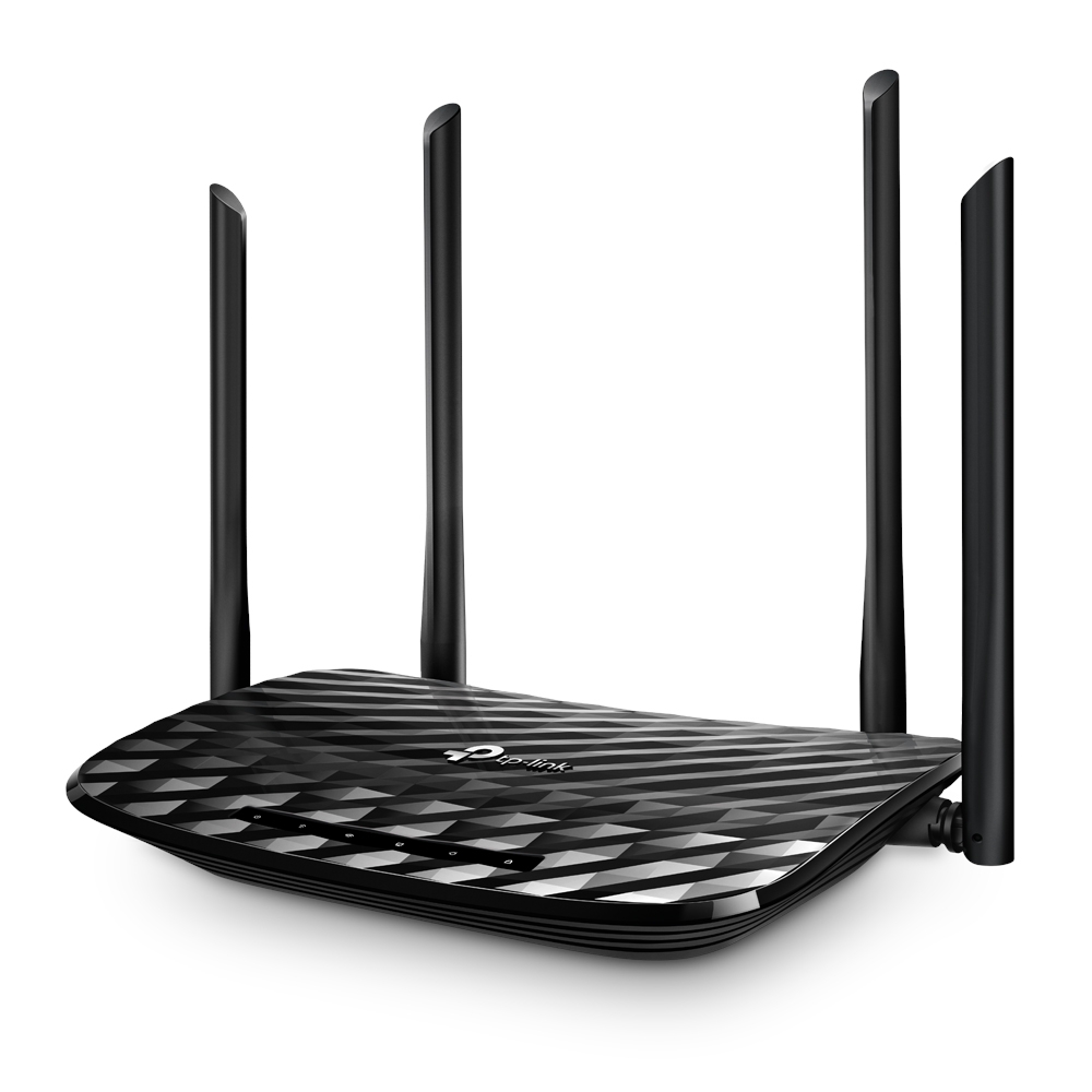 TP-Link AC1200 Archer C6 bežični usmjerivač (Dual-Band Gigabit Router) 300Mbps/867Mbps (2.4GHz/5GHz), 802.11a/b/g/n/ac, 1×G-WAN, 4×G-LAN, 4 antene-4