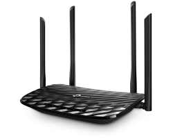 TP-Link AC1200 Archer C6 bežični usmjerivač (Dual-Band Gigabit Router) 300Mbps/867Mbps (2.4GHz/5GHz), 802.11a/b/g/n/ac, 1×G-WAN, 4×G-LAN, 4 antene