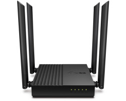 TP-Link AC1200 Archer C64 bežični usmjerivač (Dual-Band Gigabit Router) 400Mbps/867Mbps (2.4GHz/5GHz), 802.11a/b/g/n/ac, 1×G-WAN, 4×G-LAN, 4 antene