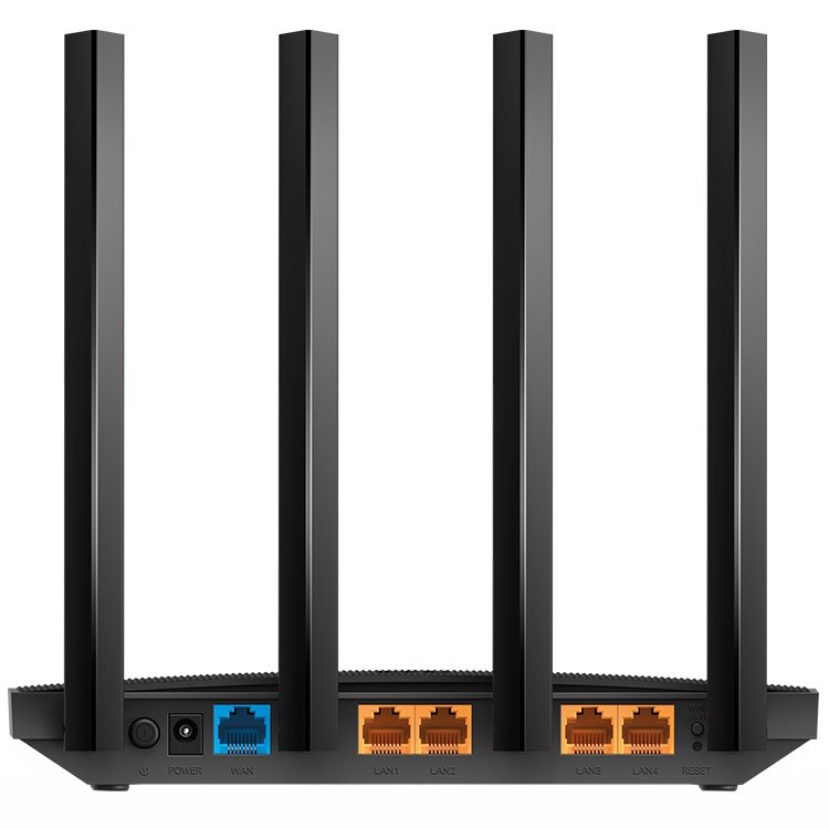 Bežični usmjerivač TP-LINK AC1900 Archer C80 (Dual-Band Router) 600Mbps/1300Mbps (2.4GHz/5GHz), 802.11a/b/g/n/ac, 1×G-WAN, 4×G-LAN, MU-MIMO, 4xfiksne antene-3