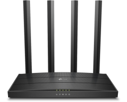 Bežični usmjerivač TP-LINK AC1900 Archer C80 (Dual-Band Router) 600Mbps/1300Mbps (2.4GHz/5GHz), 802.11a/b/g/n/ac, 1×G-WAN, 4×G-LAN, MU-MIMO, 4xfiksne antene-1