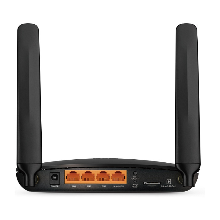TP-Link AC750 Archer MR200 bežični usmjerivač, Dual-Band 4G LTE, 300Mbps/433Mbps (2.4GHz/5GHz), 802.11a/b/g/n/ac, 1×WAN, 3×LAN, utor za SIM karticu, 2×odvojive antene-7